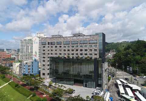 Bên ngoài Jinju Dongbang Tourist Hotel