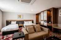 Phòng ngủ Hotel Kennystory Premium Jeju Yeondong