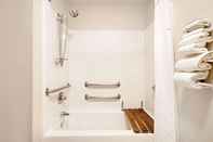 In-room Bathroom Super 8 by Wyndham Cloquet