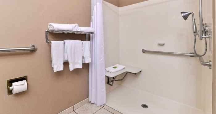 Phòng tắm bên trong Clarion Inn & Suites Medford