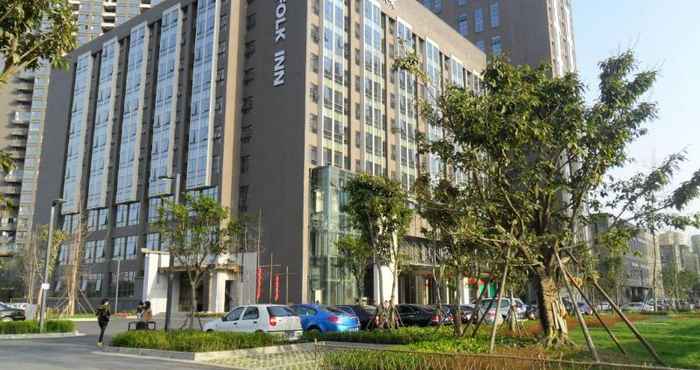 ภายนอกอาคาร Chengdu Folk Inn- Software Park