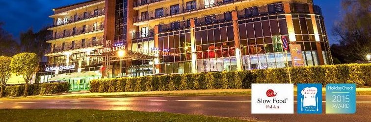 外部的 Hotel Leda Spa