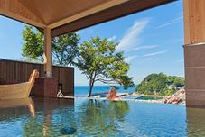 수영장 Seaside Kancho Ryokan