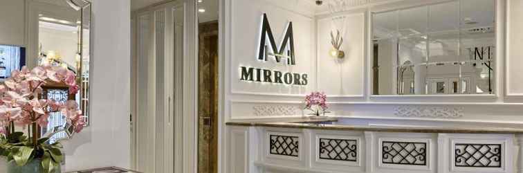 Lobby Mirrors Hotel Taksim