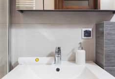 Bilik Mandi dalam Bilik 6 Apartamenty InPoint Compact