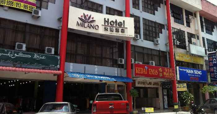 Bên ngoài Milano Hotel