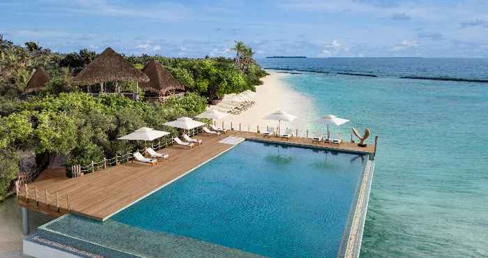 Swimming Pool Jw Marriott Maldives Resort & Spa