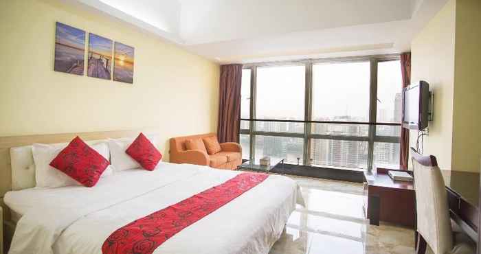 Bilik Tidur Guangzhou Youleja Apartment