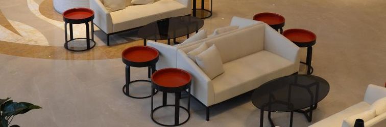 로비 Zhongzhou Intermega Hotel Lingshui