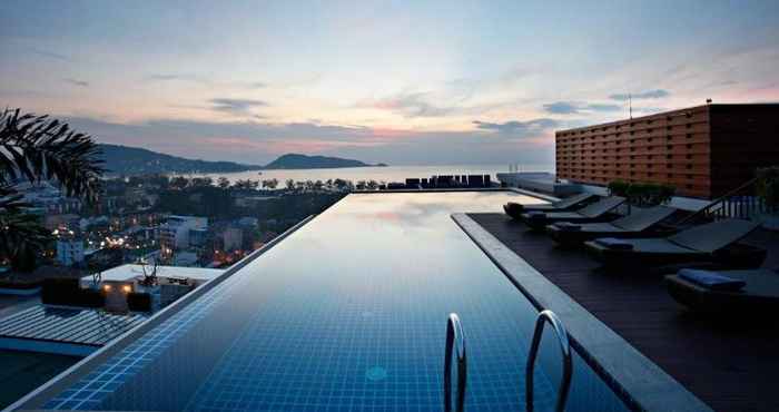 สระว่ายน้ำ The Unity Patong Private Apartment