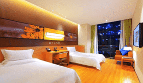 Kamar Tidur 2 IU Hotelsa Kunming Airport Dabanqiao City