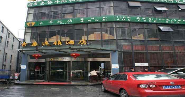 Exterior Jitai Hotel Shanghai Railway Station South Square