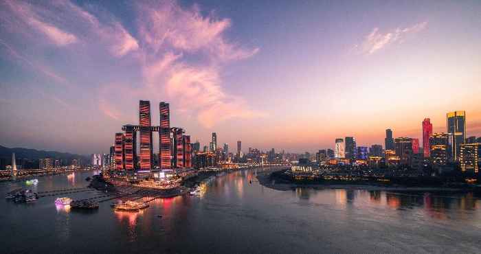 ภายนอกอาคาร Intercontinental Chongqing Raffles City