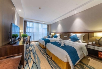 ห้องนอน 4 Days Hotel by Wyndham Chongqing Keyuan