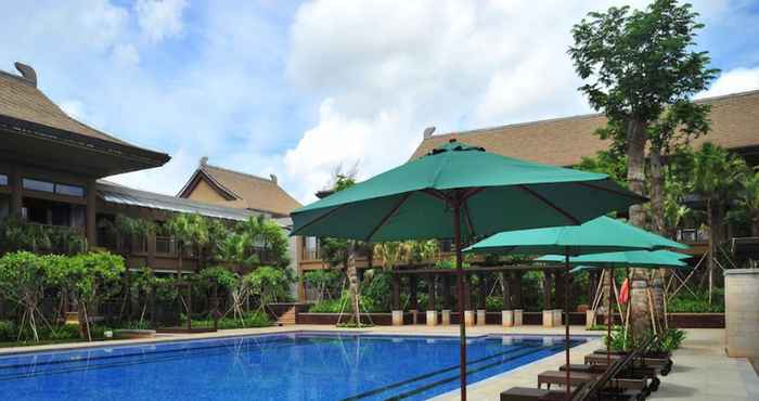 Kolam Renang Eadry Royal Garden Hotel Haikou