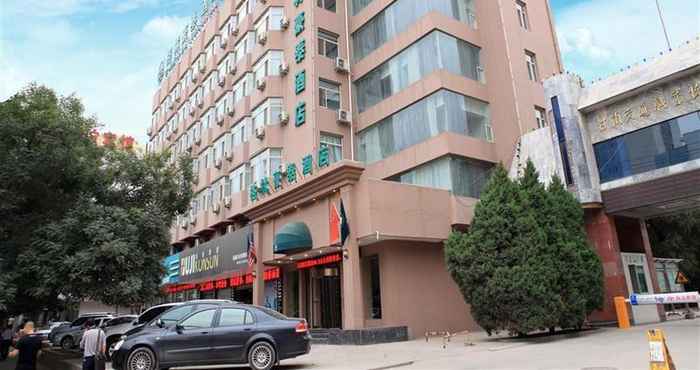 Luar Bangunan GREENTREE INN LANZHOU YANTAN ROAD EXPRESS HOTEL