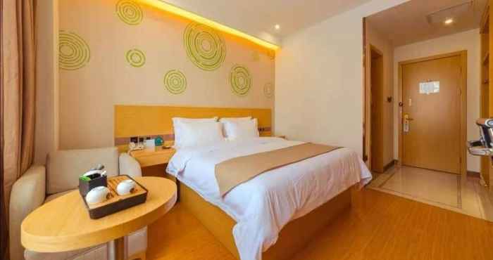 Bedroom GreenTree Inn Tangshan Lubei District Aegean Sea
