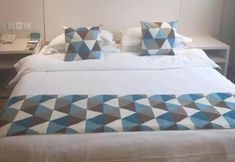 침실 4 Greentree Alliance Lianyungang Nanchang Road Hotel