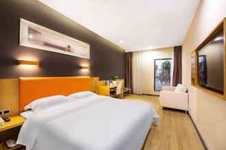 Bedroom 4 7 Days Premium·Hangzhou Jiubao Bus Station Wumei