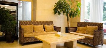 Lobi 2 Pai Hotel Tianjin BinGuan Subway Station City Hall