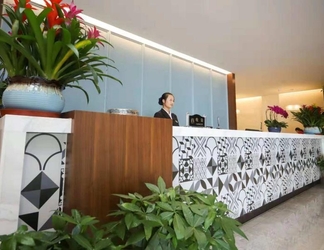 Lobi 2 Gem Hotel Hefei Binhu District Wanda Tourist City