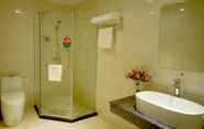ห้องน้ำภายในห้อง 4 Greentree Inn Shandong Taian Wanda Plaza Bus Stati