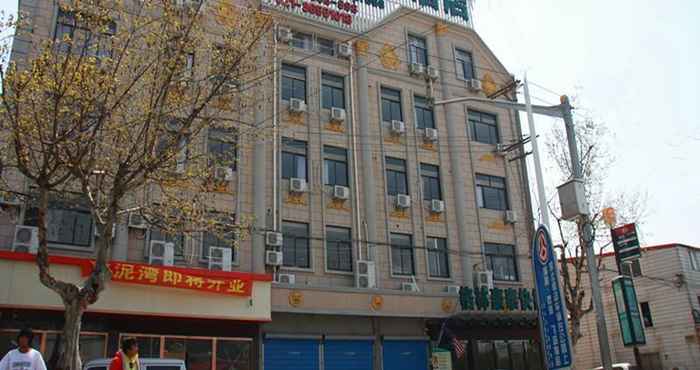 Exterior GreenTree Inn Shanghai Luojing Express Hotel