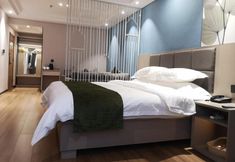 Kamar Tidur 3 Greentree Inn Ganzhou Zhanggong District Chambers