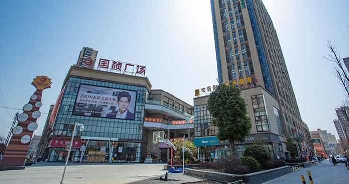 Bangunan Greettree Inn Jieshou Renmin Road Guozhen Plaza