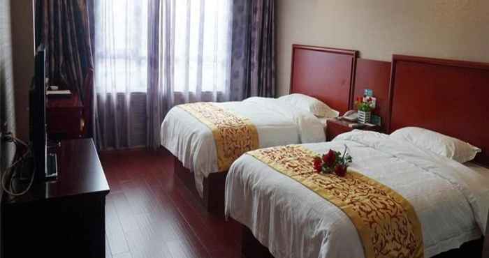 ห้องนอน Greentree Inn Xinyu Shenglibei Road Pedestrian Str