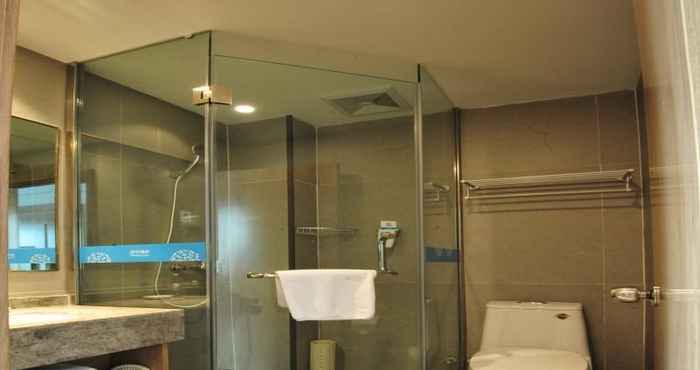 In-room Bathroom VX Zibo Zhangdian District Jinjing Avenue Hotel