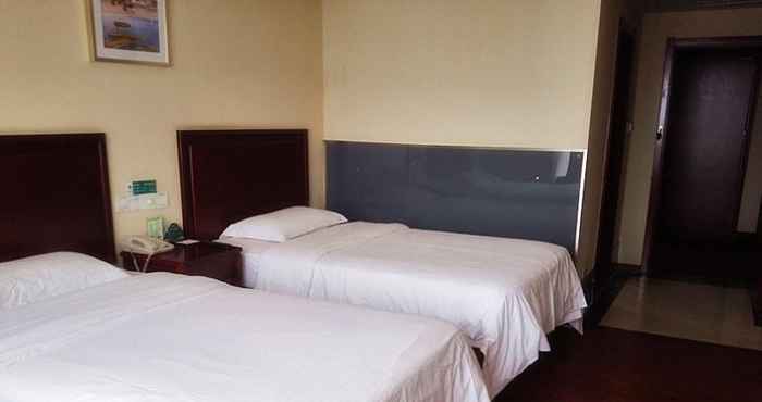 ห้องนอน Greentree Inn Shandong Zibo Railway Sta