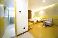 Phòng ngủ Greentree Inn Huanggang City Wuxue City Kanjiang A