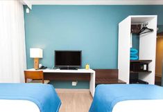 臥室 2 Golden Tower Aeroporto Uberlandia by Fenix Hoteis