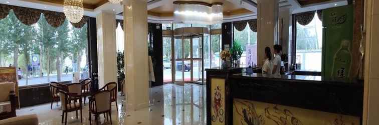 Lobby Greentree Inn Jiuquan Guazhou Zhangzhi Park Expres