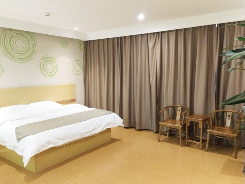 Bedroom 6 Greentree Inn Xingtai Qinghe County Wusong Park