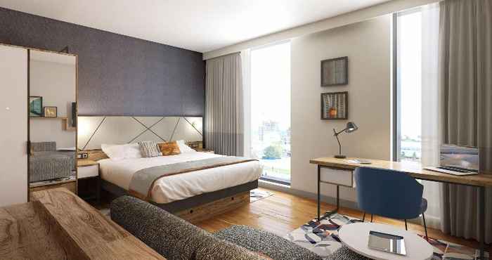 Bedroom Residence Inn By Marriott Slough