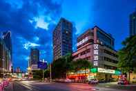 Luar Bangunan Hanting Hotel Lanzhou Dongfanghong Plaza Qingyang 