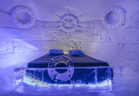 Bedroom Snowhotel Kirkenes