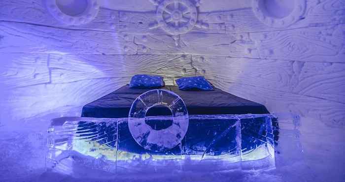 Phòng ngủ Snowhotel Kirkenes