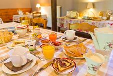 餐厅 Logis Auberge de la Hulotte