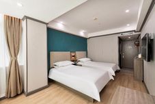 卧室 Hanting Hotel Guangzhou Guangyuan Coach Station