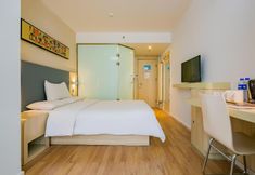 ห้องนอน 2 Hanting Hotel Xi'an Changle Park Metro Station Bra