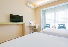 ห้องนอน 7 Hanting Hotel Xi'an Changle Park Metro Station Bra