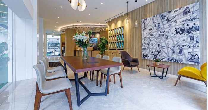 Lobby Hanting Premium Hotel  Shanghai Xizang South Road 