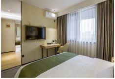 Bedroom 6 Green Tree Inn Yangzhou Wanda Express Hotel