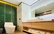 Toilet Kamar 3 Greentree Inn Mianyang Airport Express Hotel