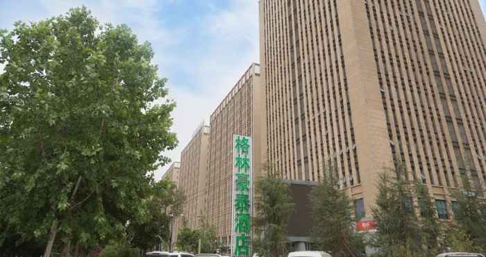 ภายนอกอาคาร GreenTree Inn Luoyang Longmen Avenue Guanlin Railw