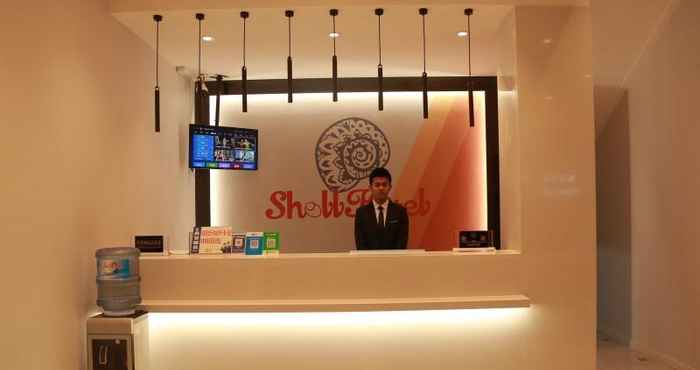 Sảnh chờ Shell Hebi Qi County Qi River Road Hotel