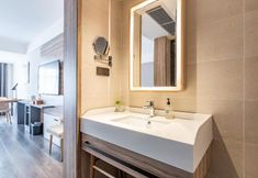 Bilik Mandi dalam Bilik 6 Hanting Premium (Chengdu Shuhan Road East Metro St